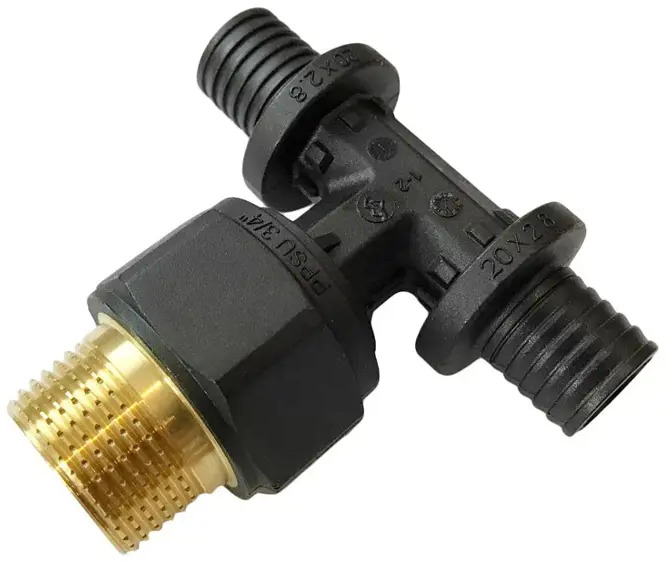 90865607 Тройник комбинированный Varmega 1/2"x16 мм НР полифенилсульфон STLM-0415131