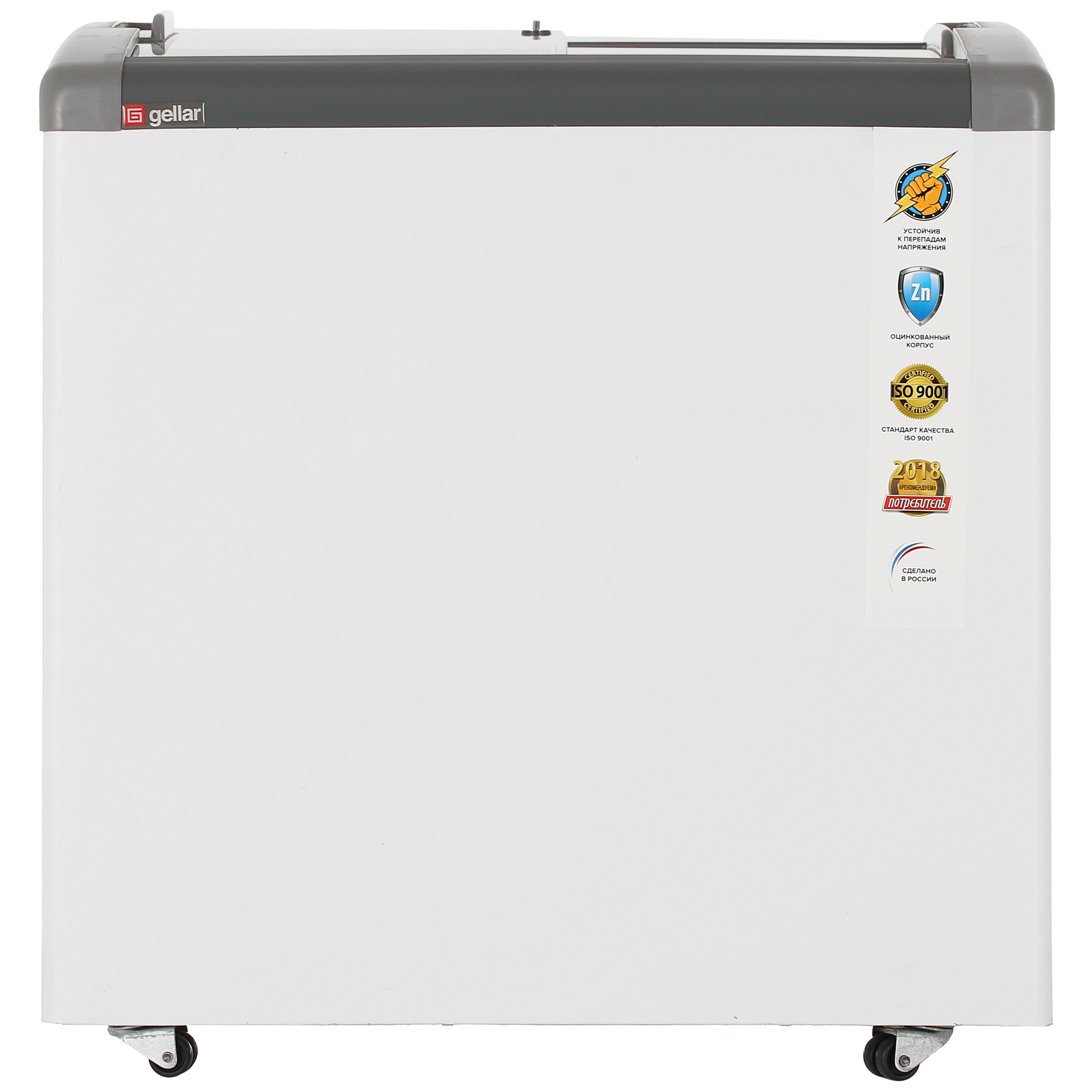 1229602 Морозильный ларь Frostor Gellar FG 275 E белый, серый STDN-0097429 - Вид №1
