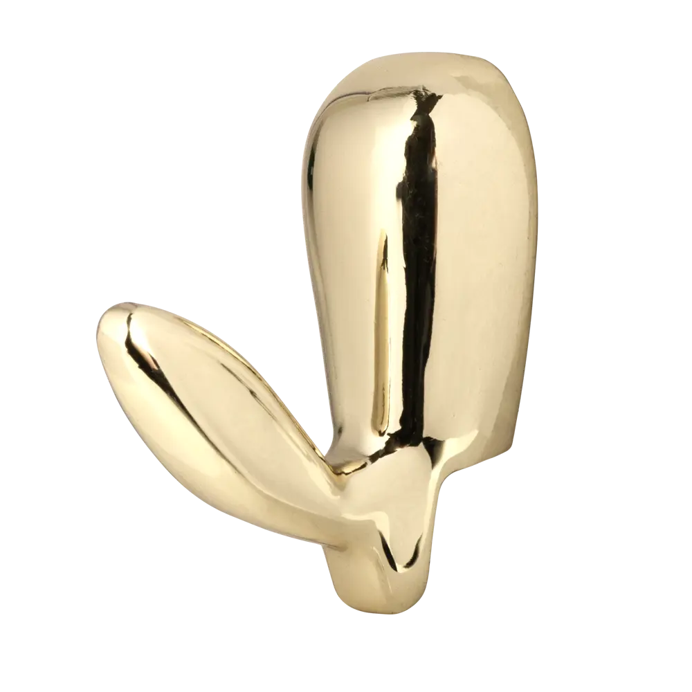 Крючок мебельный Ajax MB-LM/K-001 5x5.8x1 см цвет золотой STLM-2187311