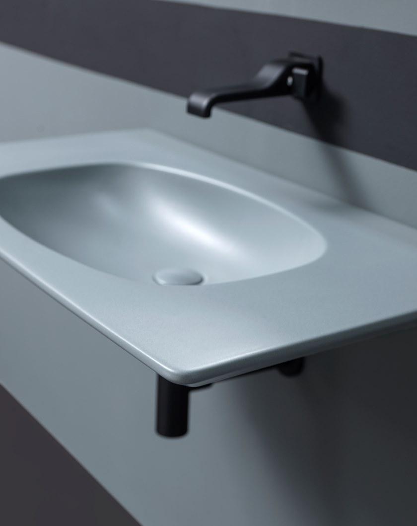 Nd90l Накладная раковина на столешницу  овальная Ceramica Flaminia Nuda - Вид №3