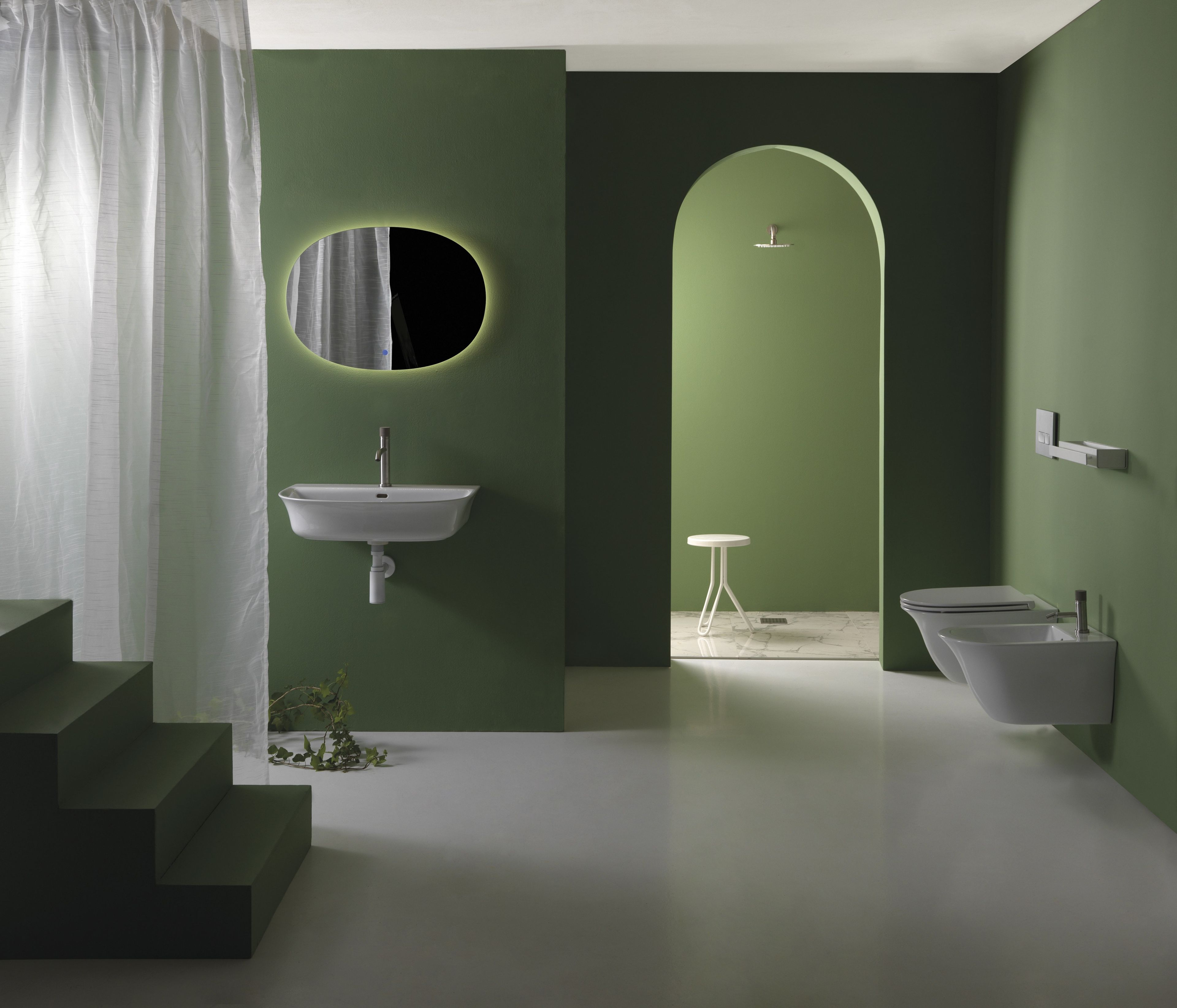 Керамическая подвесная раковина GSG Ceramic Design Flut ARCH-00062679 - Вид №3