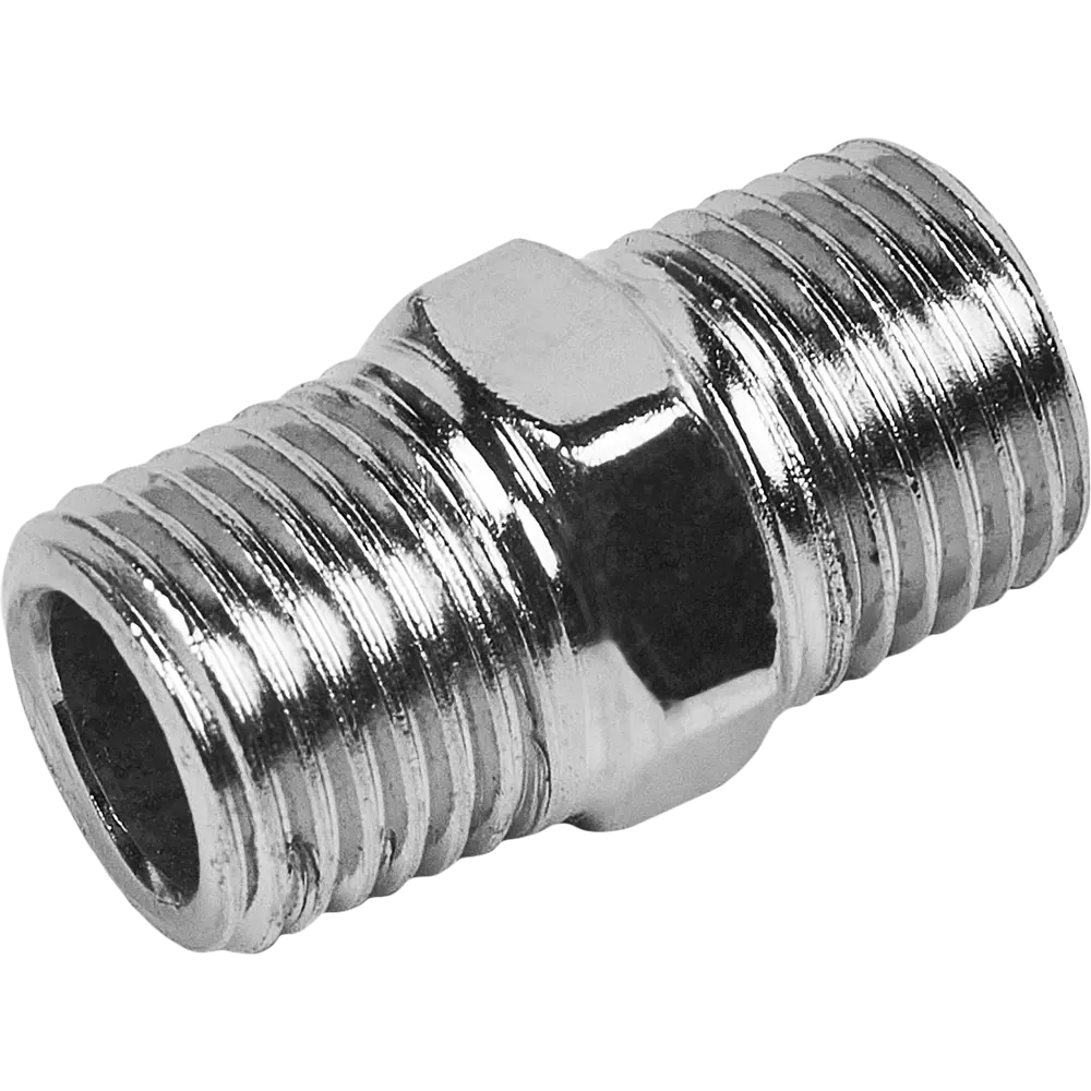 Переходник двусторонний Pegas Pneumatic 1/4 дюйма наружная резьба STLM-2179152 - Вид №1