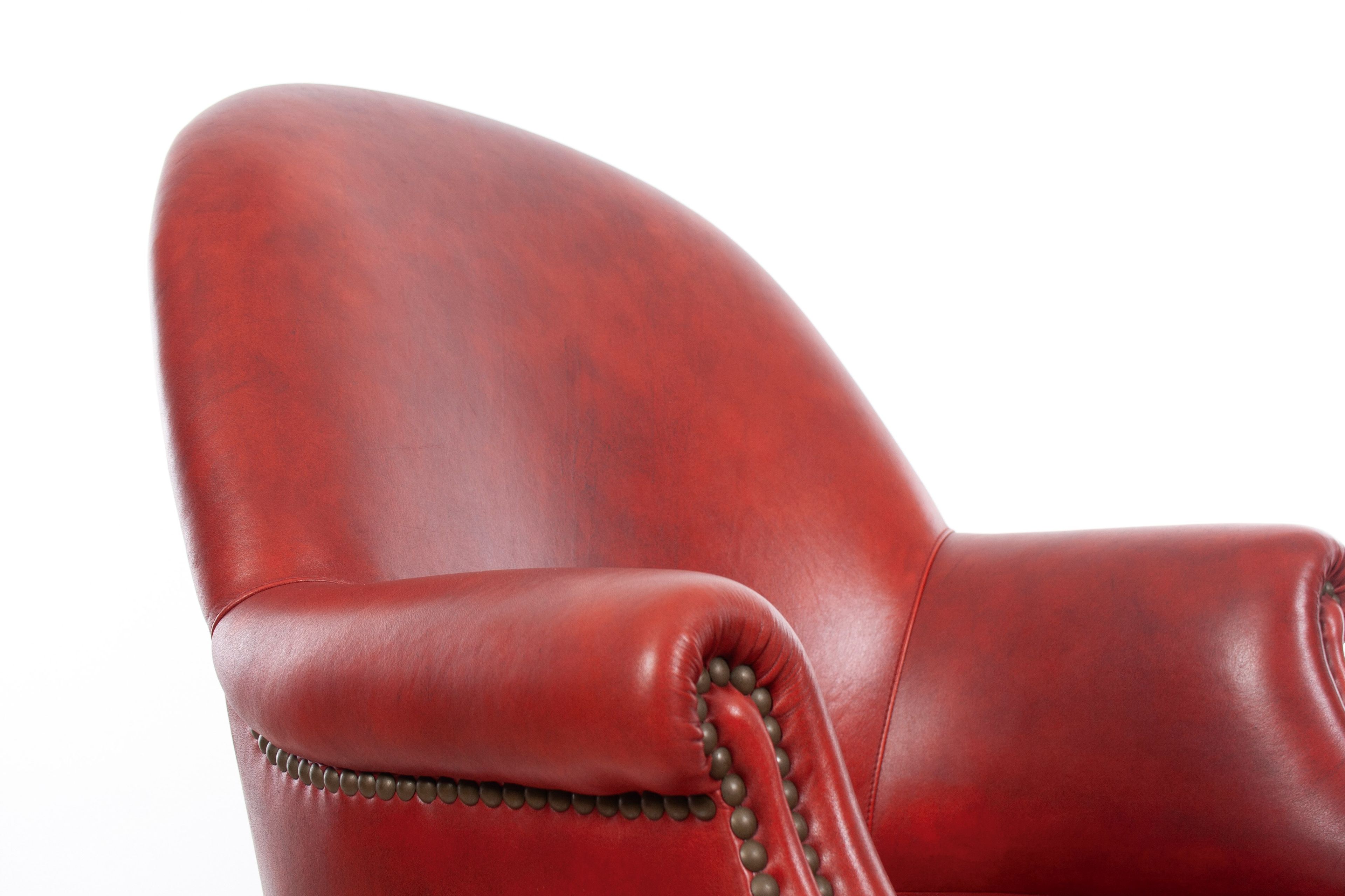 Офисное кресло с регулируемым по высоте кожаным подлокотником с 5 спицами CREARTE COLLECTIONS Gobernor Origins ARCH-00042664 - Вид №18