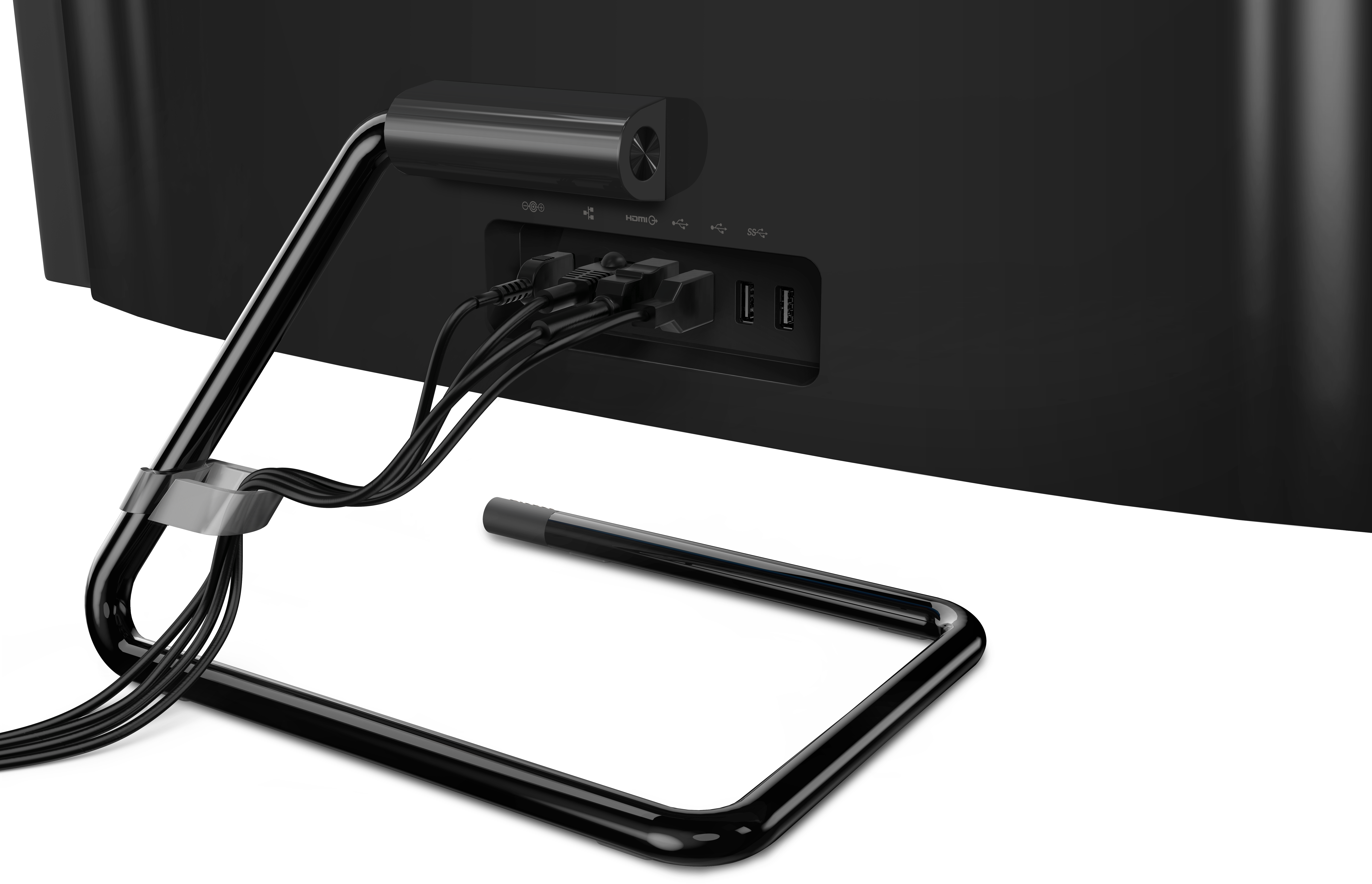 F0EY009VRK ideacentre aio aio 3 27imb05 27"(1920x1080)/intel core i7 10700t(2ghz)/16384mb/1000+512ssdgb/dvdrw/ext:amd radeon r625(2048mb)/bt/wifi/war 1y/9kg/black/w10 + клавиатура, мышь Lenovo Santreyd  - Вид №12