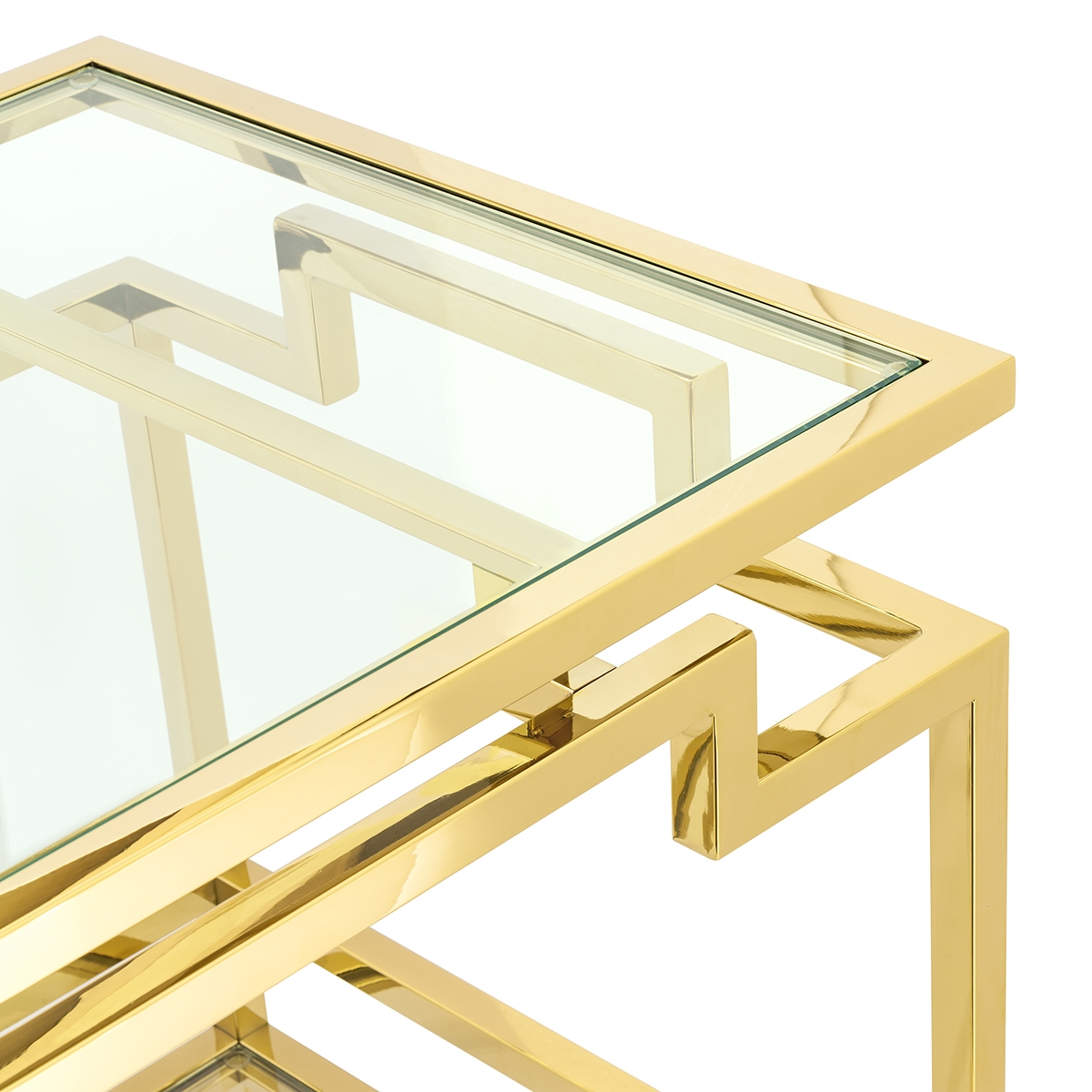 450243-01 ABHIKA ТЕЛЕЖКА HOLLY H72 72X47 GOLD  - Вид №1