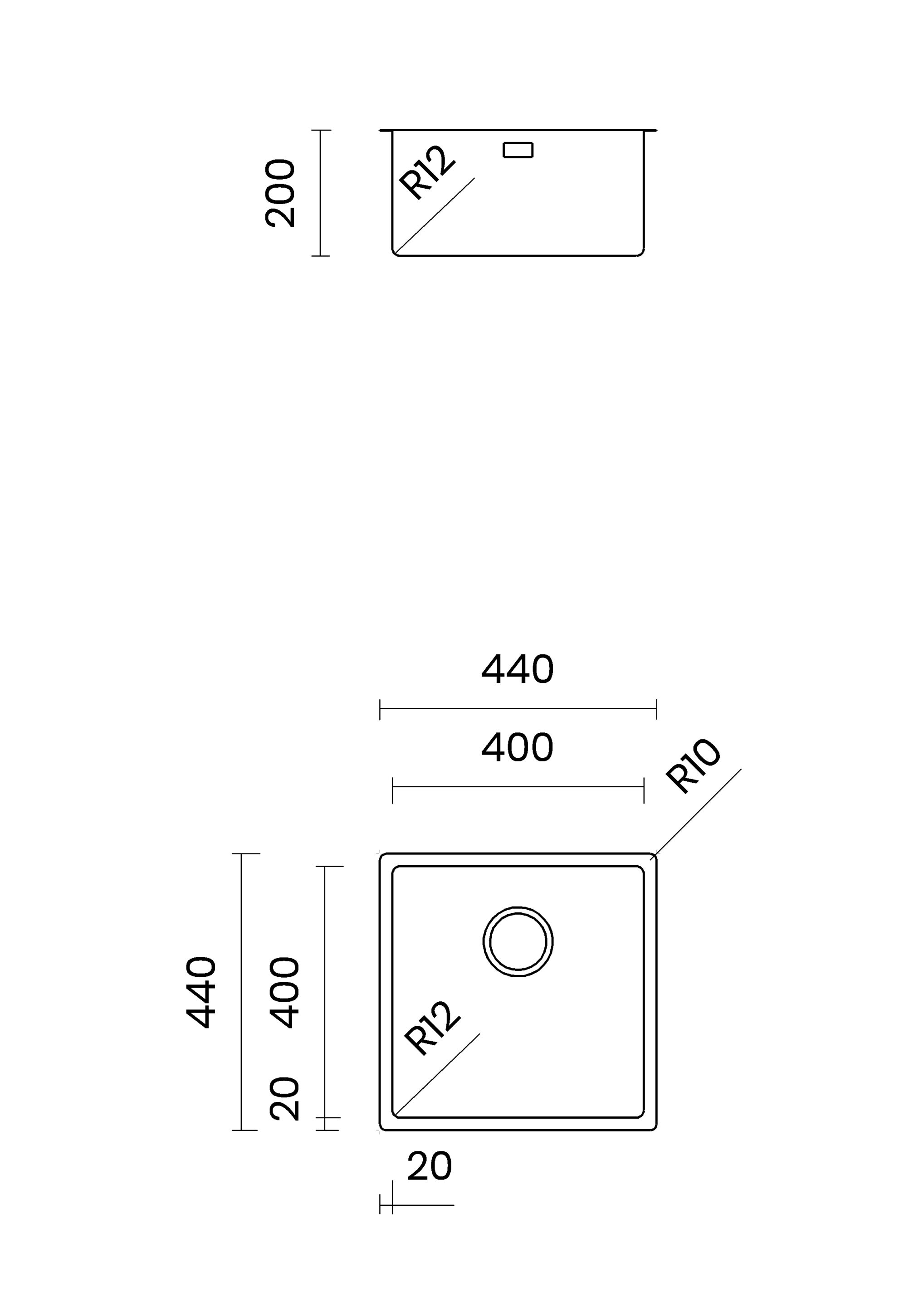 Раковина из нержавеющей стали TASCA CANOVA PVD ARCH-00149036 - Вид №15
