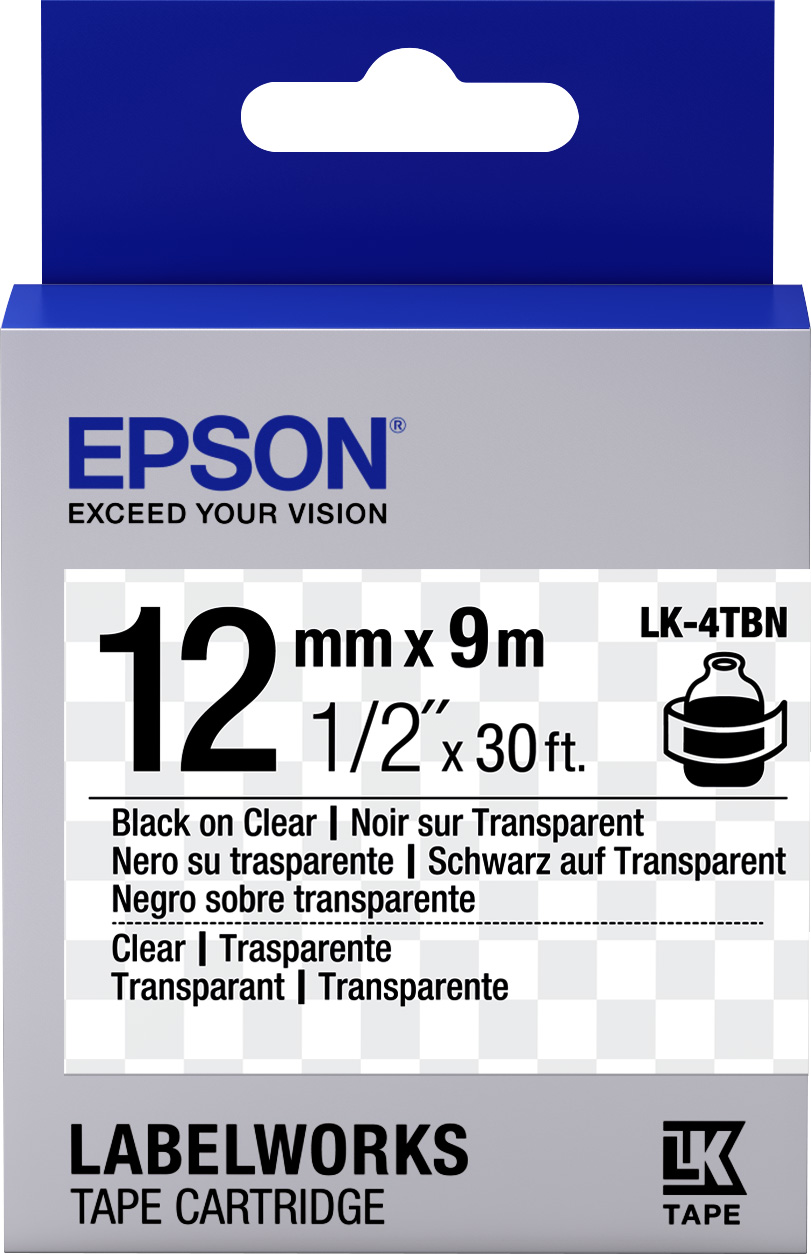 C53S654012 Lk4tbn clear blk/clear 12/9 Epson Santreyd 