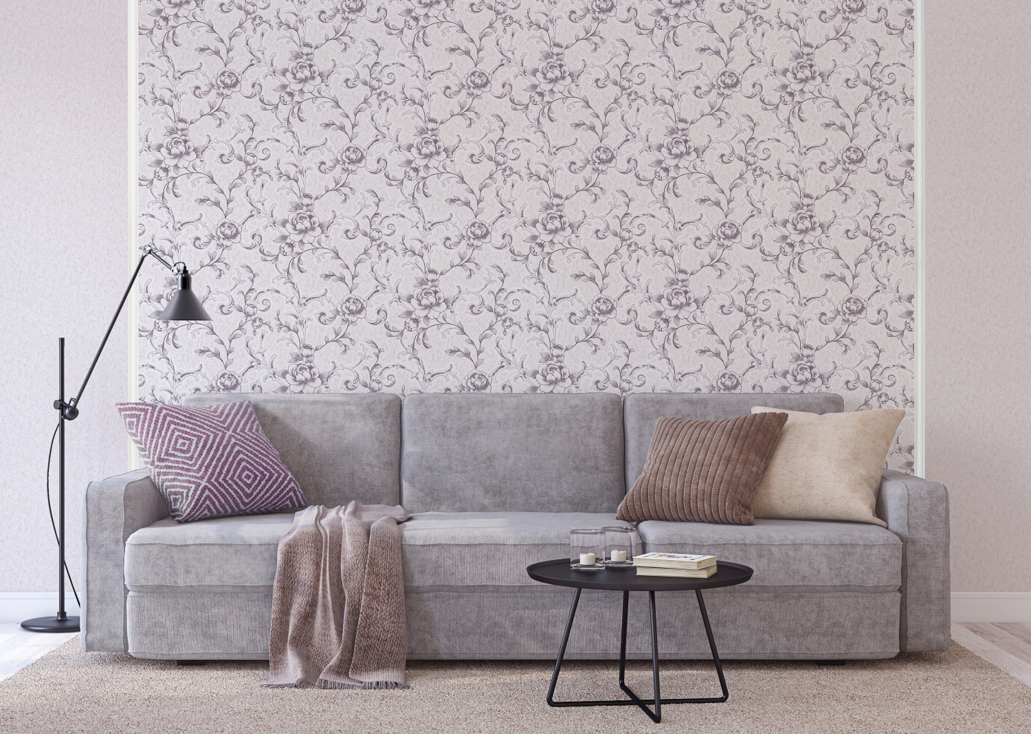 Рулон обоев основа Флизелиновая HC31096-46 Home Color Мин. заказ 6 рулонов HC3109646 - Вид №6