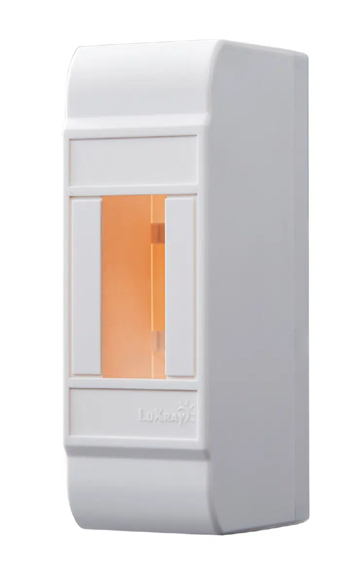 LUXRAY Наружный щиток ШРН-П-S2 пластиковый, распределительный, под 2 модуля LEZARD 731-2000-0S2 - Вид №3