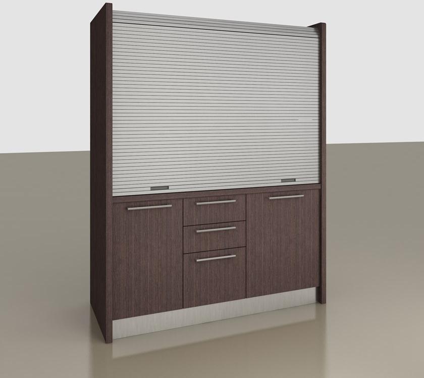 Mobilspazio Выдвижная деревянная мини-кухня Zeus K108 - Вид №10