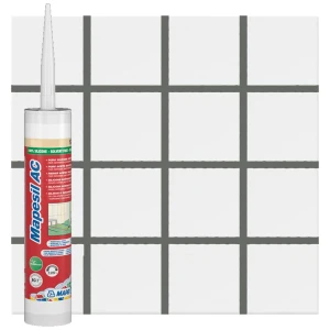 90255597 Силиконовый герметик Mapei Mapesil AC 113 Темно-серый, 310 мл STLM-1422179