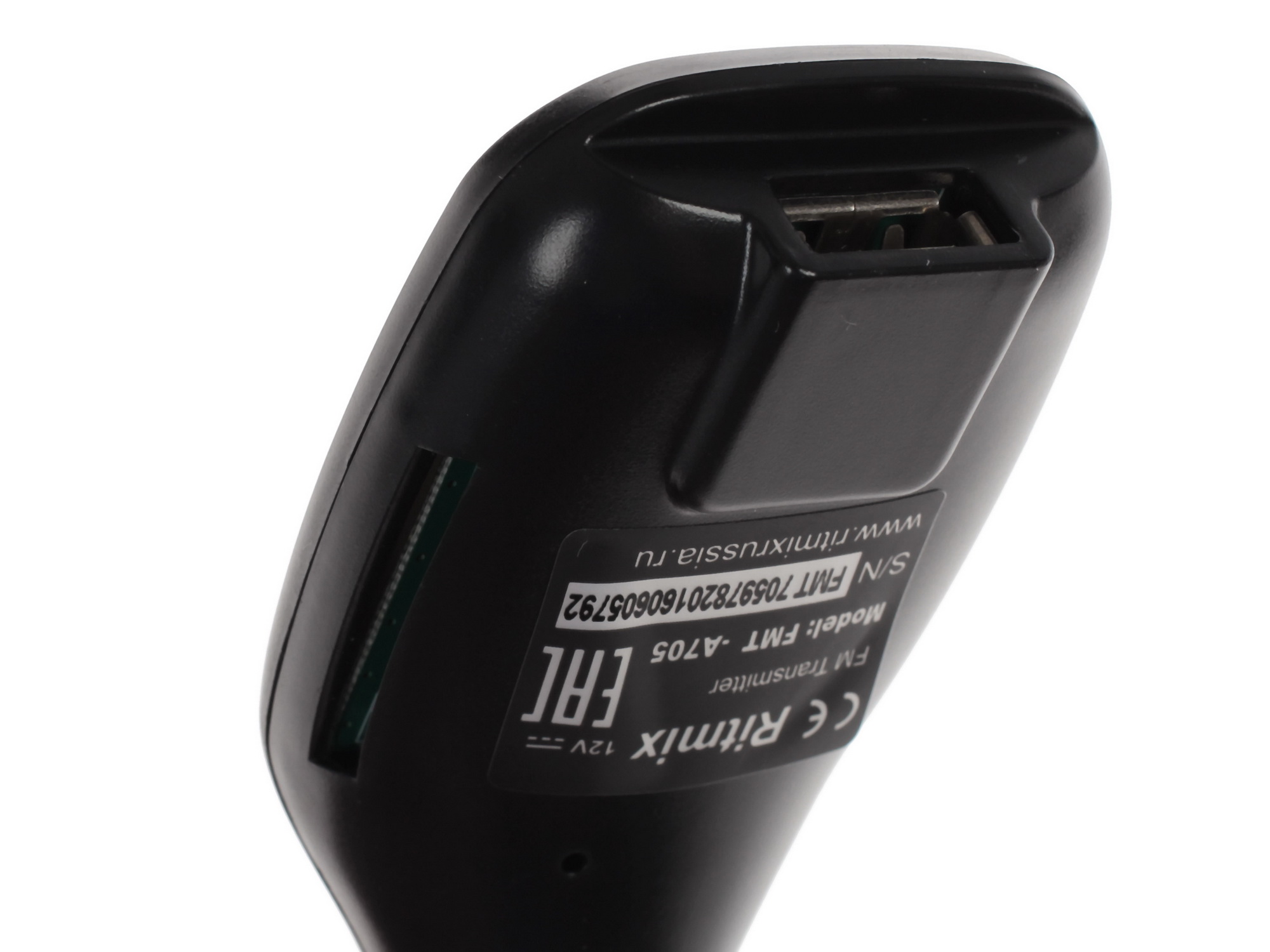 1065252 FM-трансмиттер Ritmix FMT-A705 STDN-0141034 - Вид №6