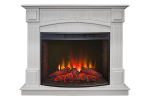 15774732 Электрический камин 25,5 WT+Evrika 25,5 LED 10014968 RealFlame Evelina