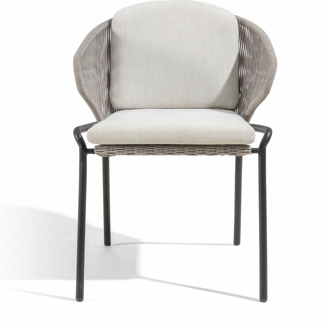 Стул лава серебро Manutti Radius MNST730 - Вид №2