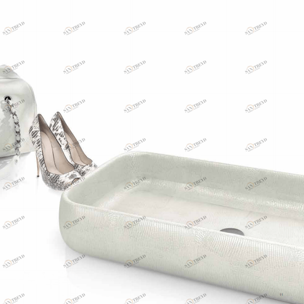 SHLAA80II Накладная раковина на столешницу  овальная Ceramica Cielo 