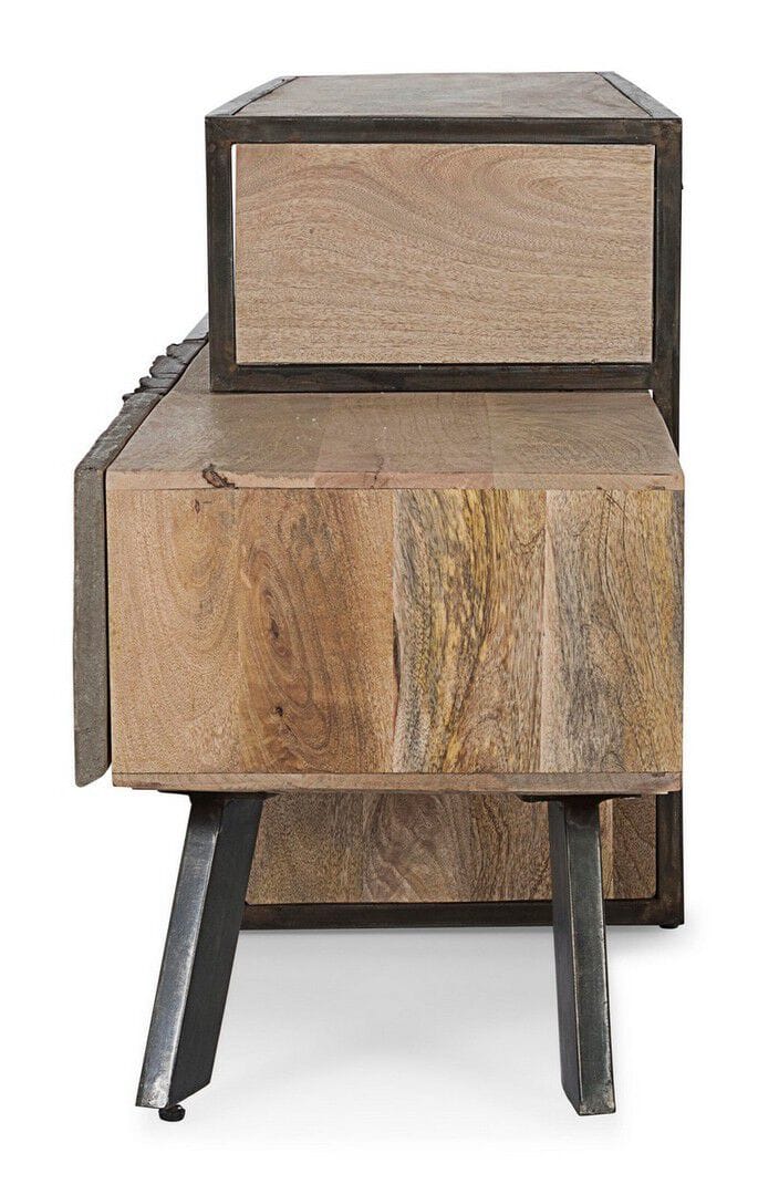 Шкаф для телевизора из манго с ящиками BIZZOTTO Elmer ARCH-00144089 - Вид №4