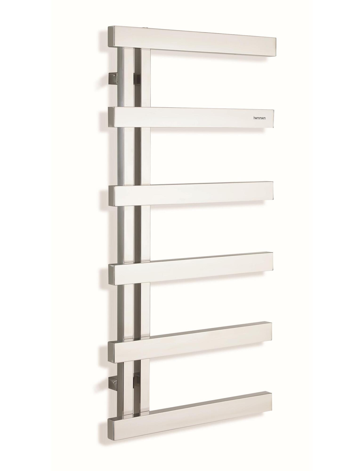 Полотенцесушитель Hammam MERCURY Stainless steel  комбинированный; электрический или водяной Сталь  - Вид №8