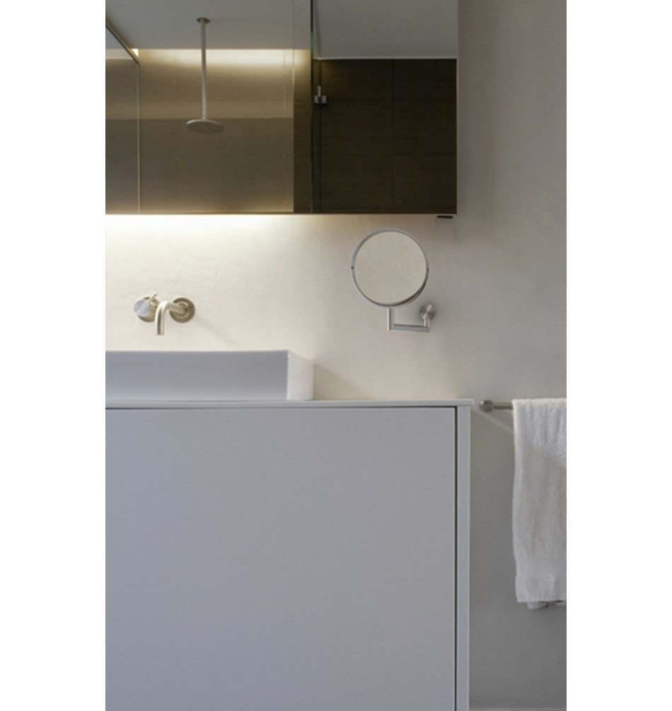 FROST Увеличительное зеркало 1 » матовое Нержавеющая сталь Матовый N1942  - Вид №1