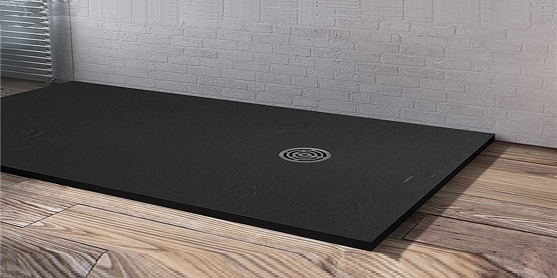 ДУШЕВОЙ ПОДДОН CENTURIA 140X80 СМ SLATE NOX GRAPHITE McBath CENTURIA80 - Вид №1