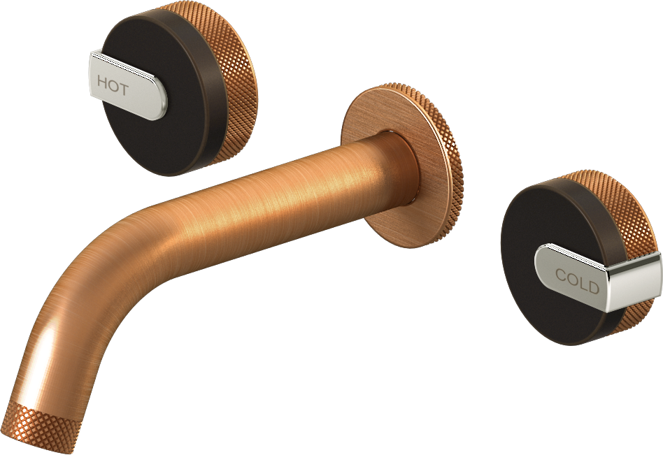 E-11530-R1OB-L1PC-BRG Смеситель для умывальника из 19,1см носикем (внешняя часть) GRAFF MOD+