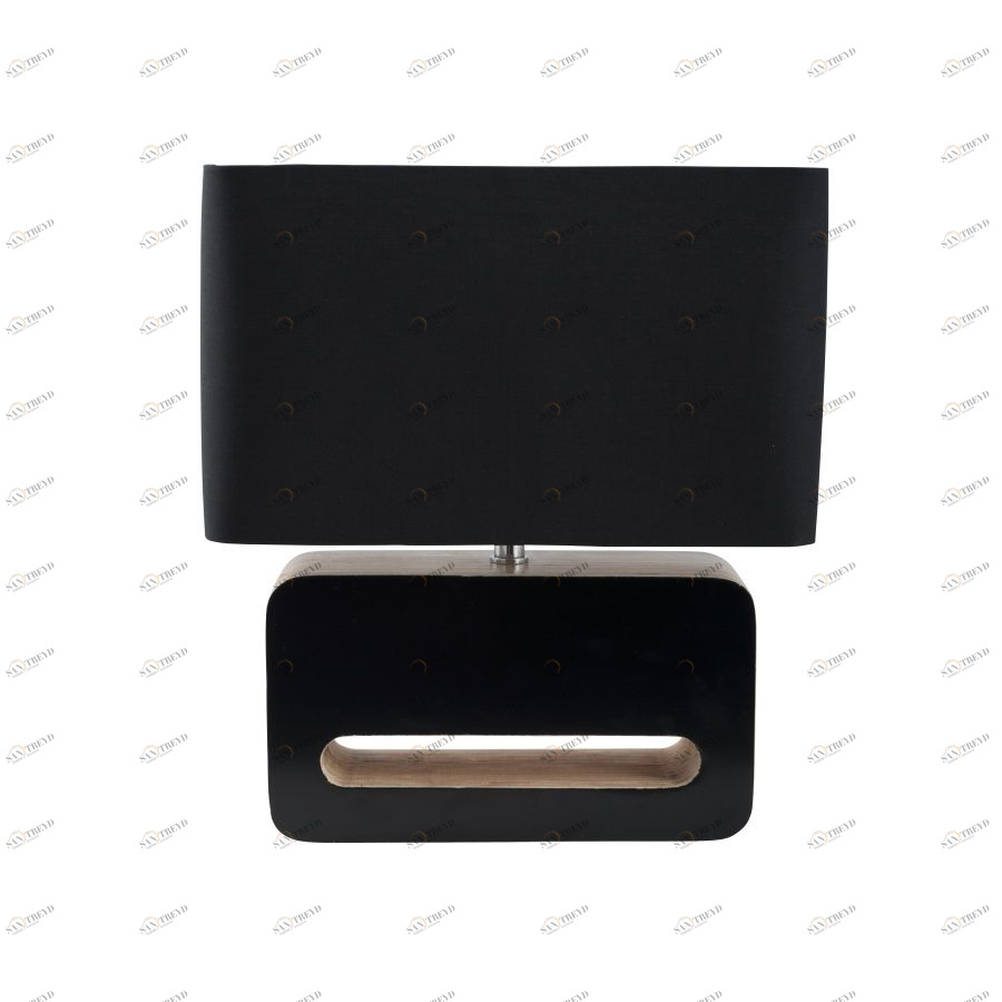 Лампа настольная Wood, черная Zuiver 5000804