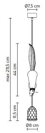 Karman Подвесной светильник прямого света из керамики Sherwood & robin sun-id-1410103 - Вид №9