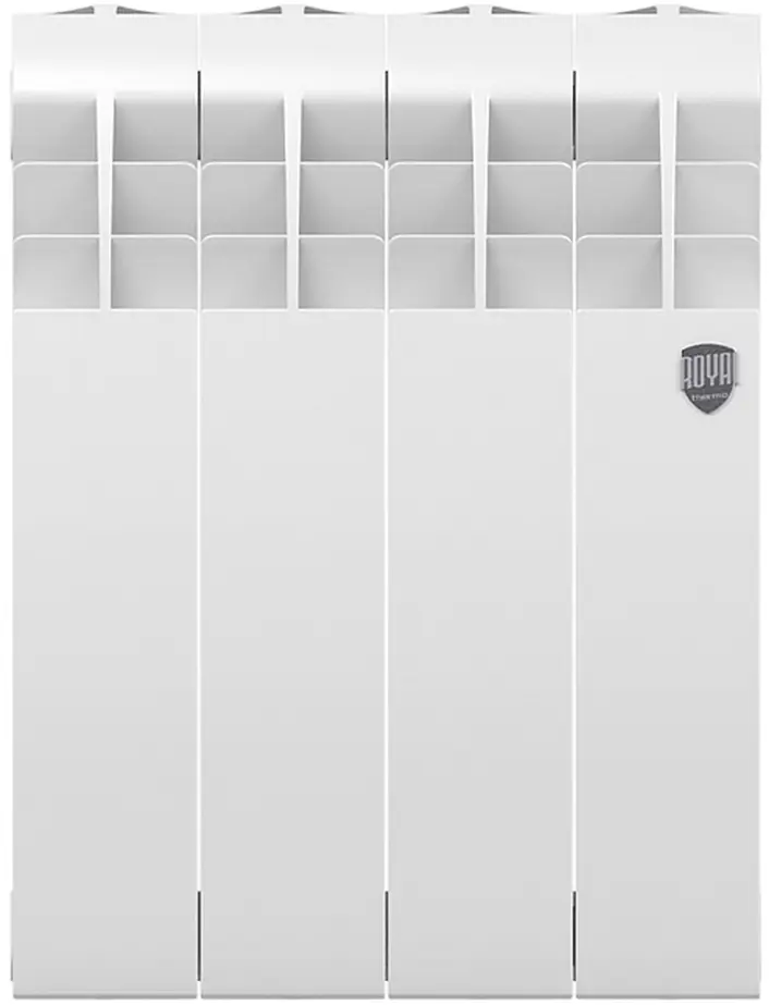 91230852 Радиатор Royal thermo BiLiner/Bianco Traffico 350 4 секций нижнее подключение биметалл белый STLM-0941981