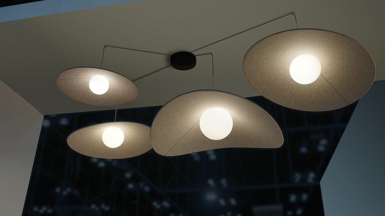 Войлок светодиодный подвесной светильник Pablo Designs Бола ARCH-00051829 - Вид №4