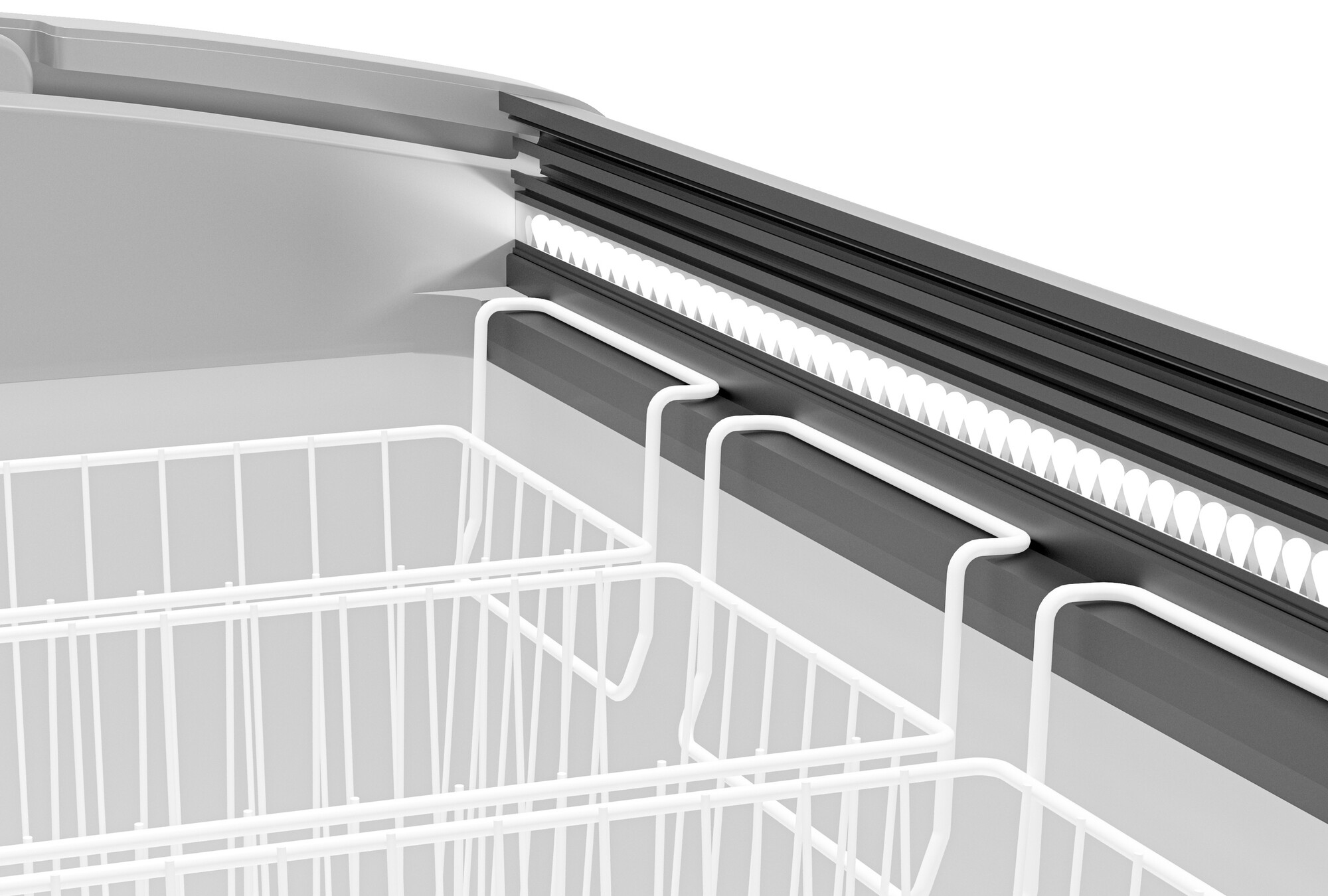 1229591 Морозильный ларь Frostor Gellar FG 400 E белый, синий STDN-0067730 - Вид №3