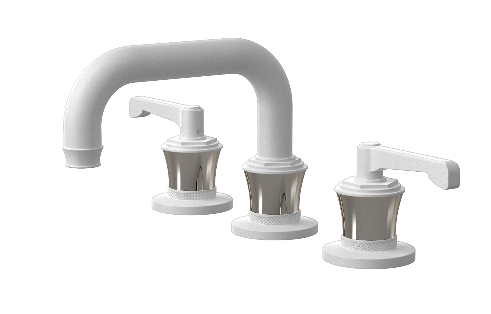 E-11610-R3PN-LM60B-WT Смеситель для умывальника на 3 отвертия GRAFF Vignola