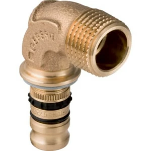 GEBERIT 607.255.00.5 Переходной отвод Geberit Mepla 90°, с наружной резьбой