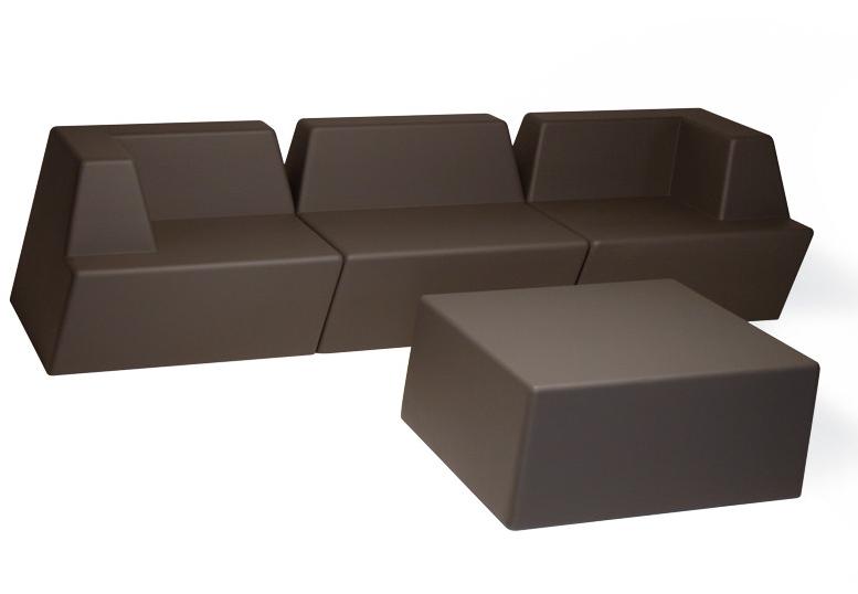 FISCHER MÖBEL 3-х местный диван из пеноматериала Univers sun-id-1408798 - Вид №3