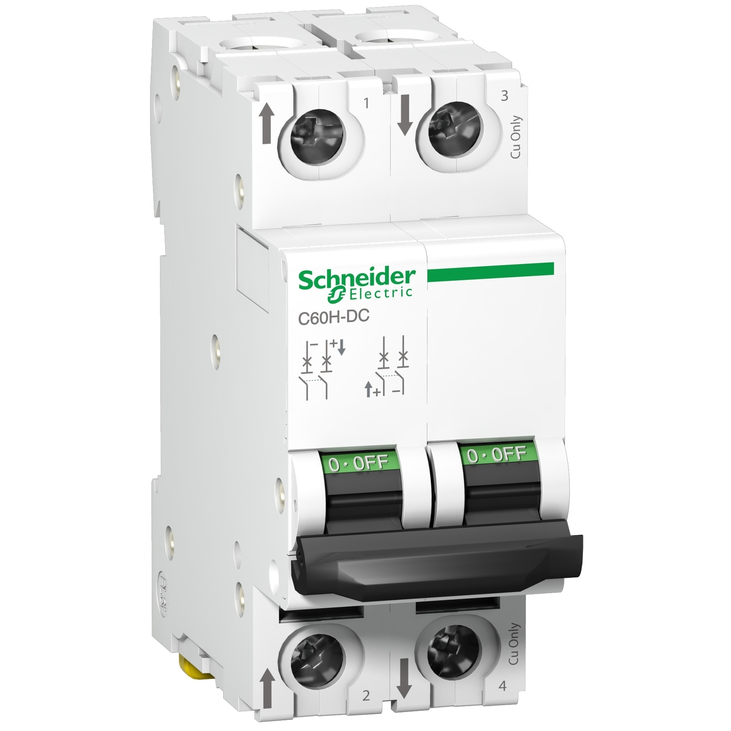 A9N61525 Автоматический выключатель Acti9 2P 5А (C) 10кА Schneider Electric Acti 9 