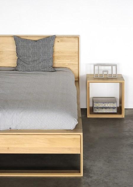 Ethnicraft Двуспальная кровать из дуба Oak nordic sun-id-1412335 - Вид №9