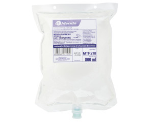 MTP218 HARMONY AUTOMATIC LUX пенное мыло, без запаха, одноразовый сменный блок, 800 мл, без отдушек Merida