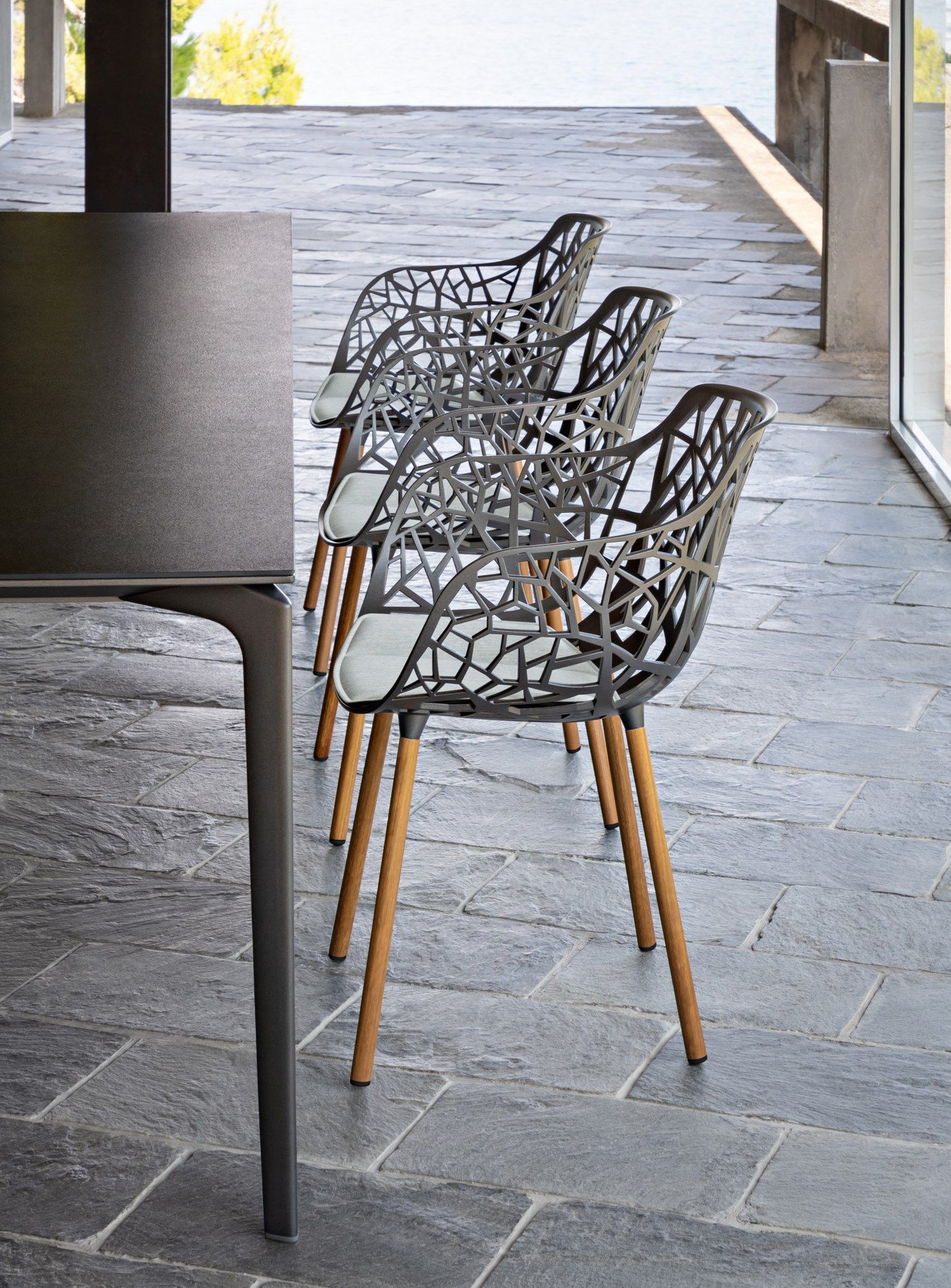 Алюминиевый прямоугольный садовый стол FAST Allsize ARCH-00121985 - Вид №4