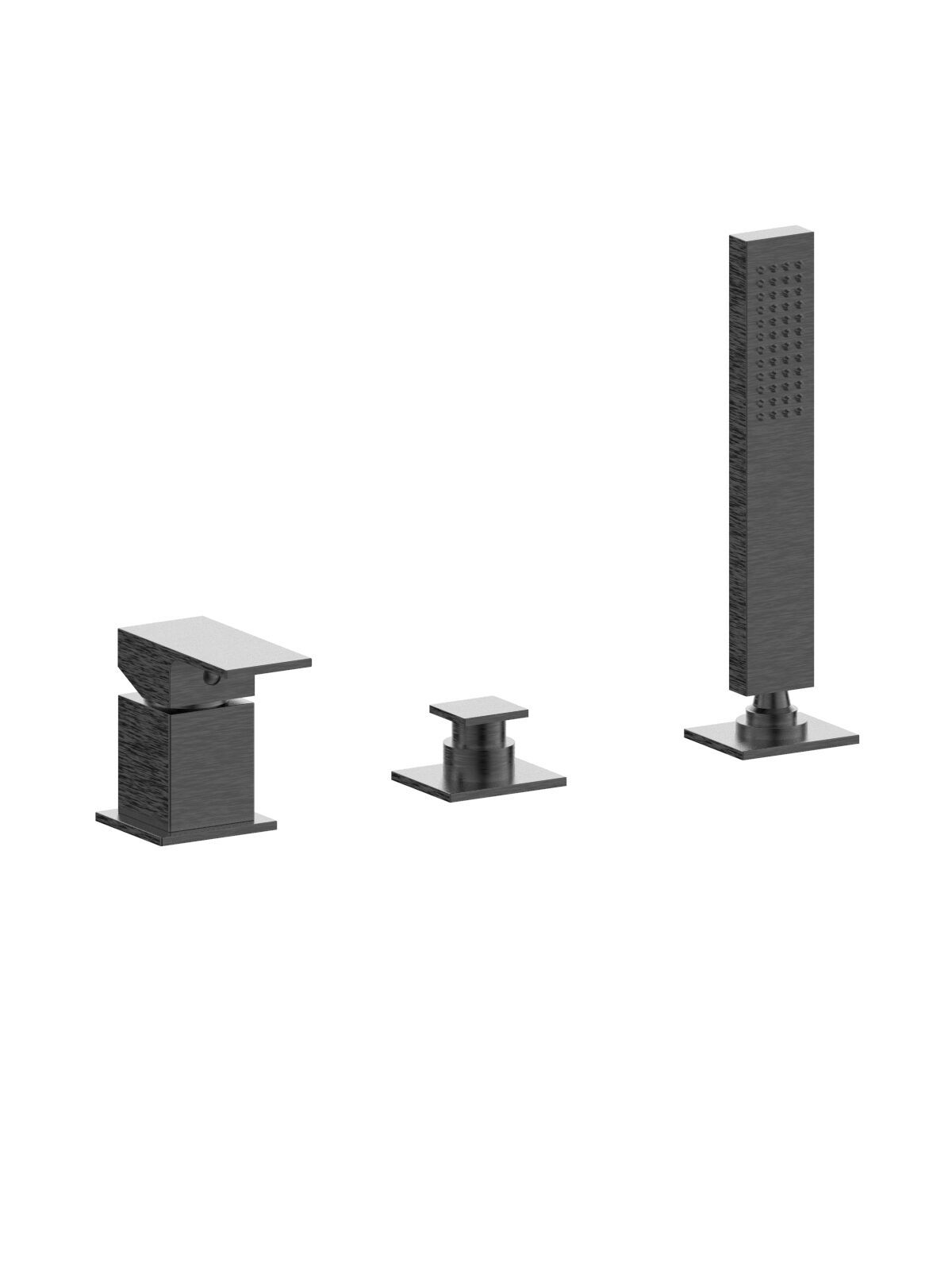 Однорычажный смеситель для ванны с ручным душем Rubinetterie Frattini Vita Due ARCH-00144336 - Вид №3