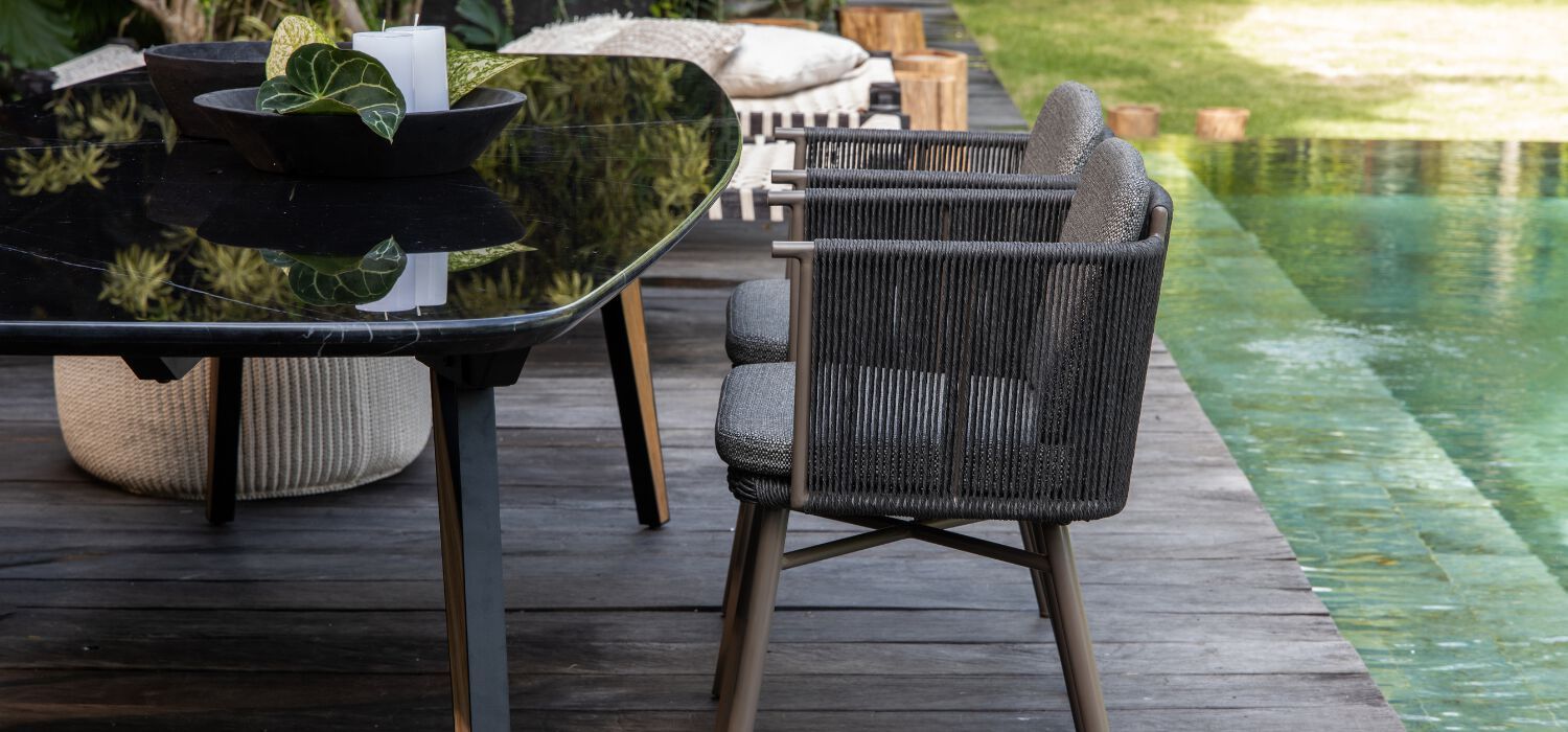 Веревочный садовый стул с подлокотниками cbdesign Kiki ARCH-00095578 - Вид №7