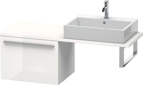 XL542302121 Шкафчик для компактной консоли X-Large #XL5423 600 x 478 мм Орех темный декор Duravit - Вид №2