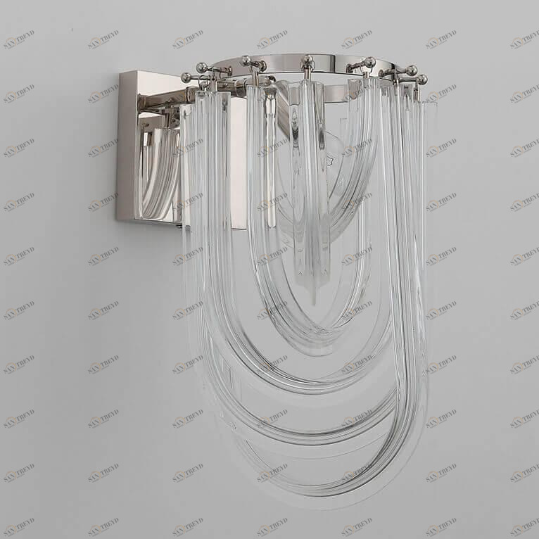 Бра настенное серебристое Newport 64001/A NEWPORT  00-3888786 Серебро 