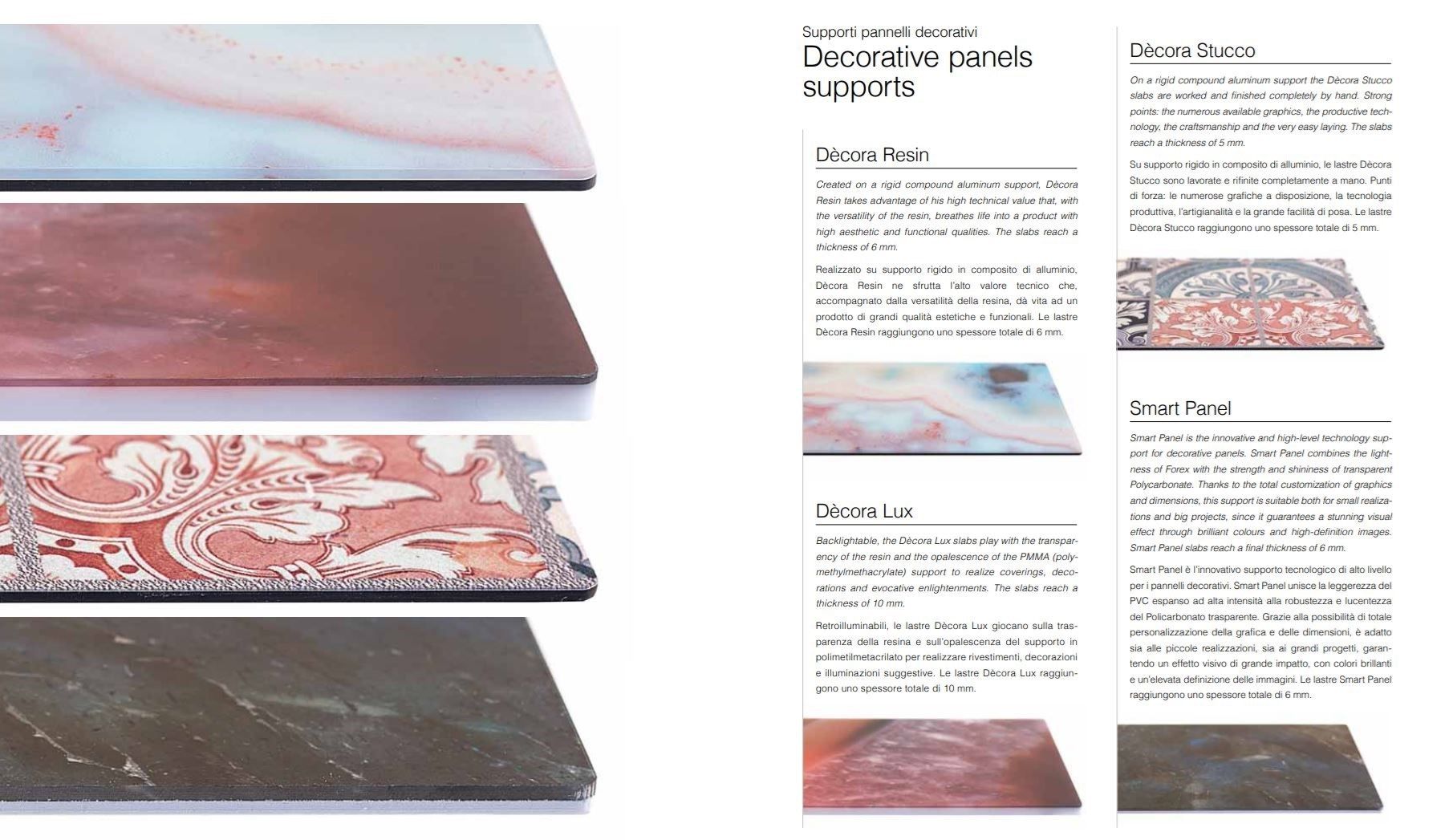 Декоративная панель из алюминия, стекла или ПММА Tecnografica New Surfaces ARCH-00029467 - Вид №2