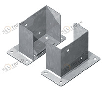 Пара опор MK 21 41 150 MK21 Tecfi 141 х 70 х 220 х 110 х 150 