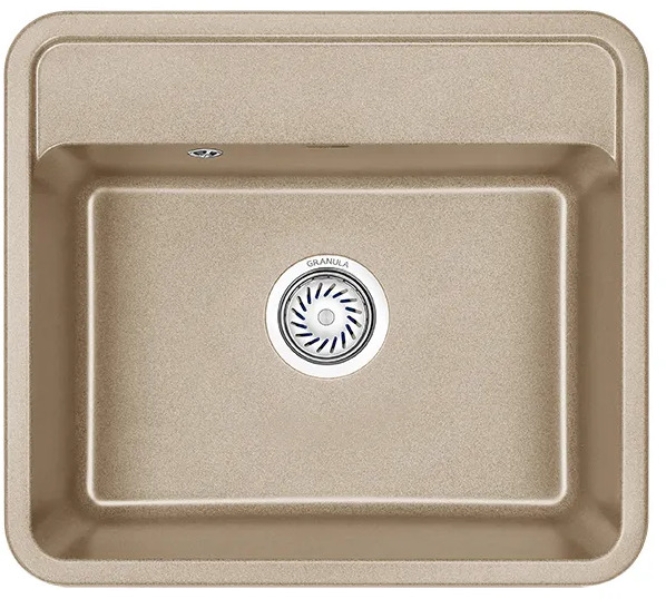 5601, БЕЖЕВЫЙ, кухонная мойка, СтандАРТ кварц