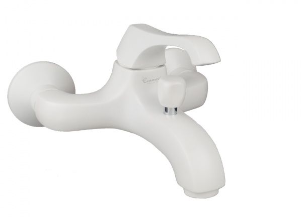 76001BIO Смеситель Ares для ванной, цвет белый-матовый EMMEVI