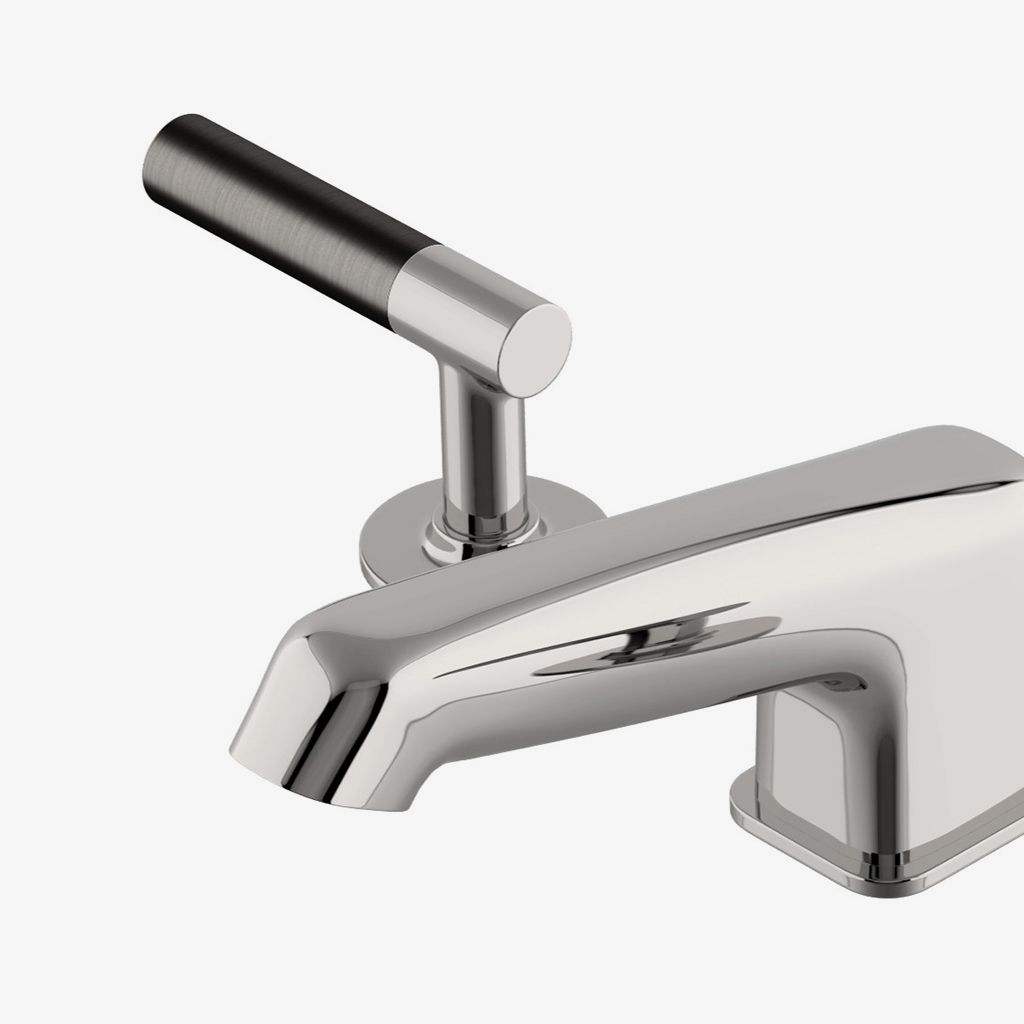 BLS12B Смеситель для унитаза серии Bond Tandem с двухцветными рычажными ручками Waterworks - Вид №1