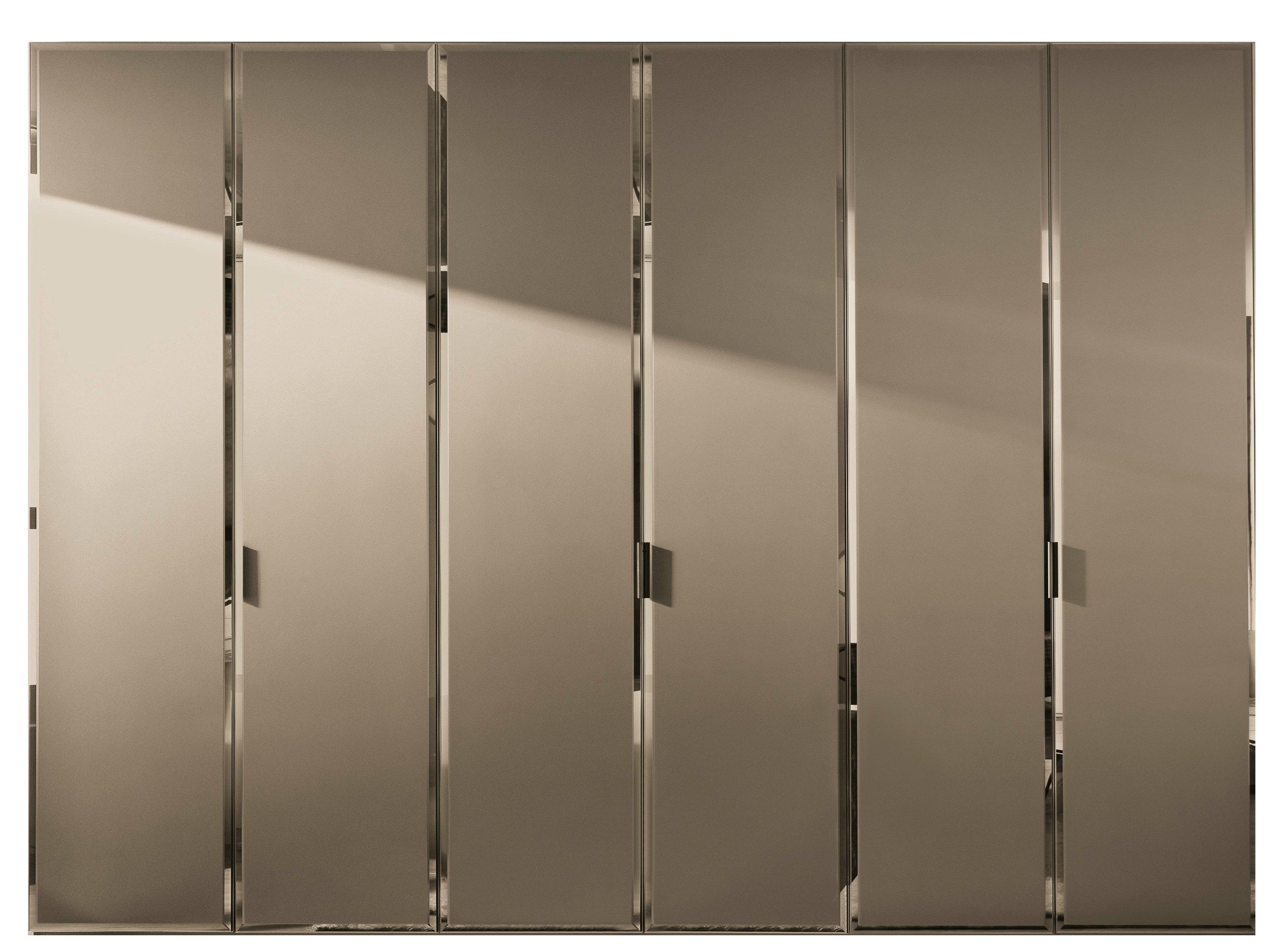 Индивидуальный шкаф из травленого стекла с одной дверью MisuraEmme BRILLANTA ARCH-00088949