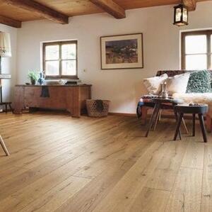 Паркетная доска Haro 4000 Series Top connect Алабама Дуб Рустик с брашью (Текстурированная) 2200х180 мм.