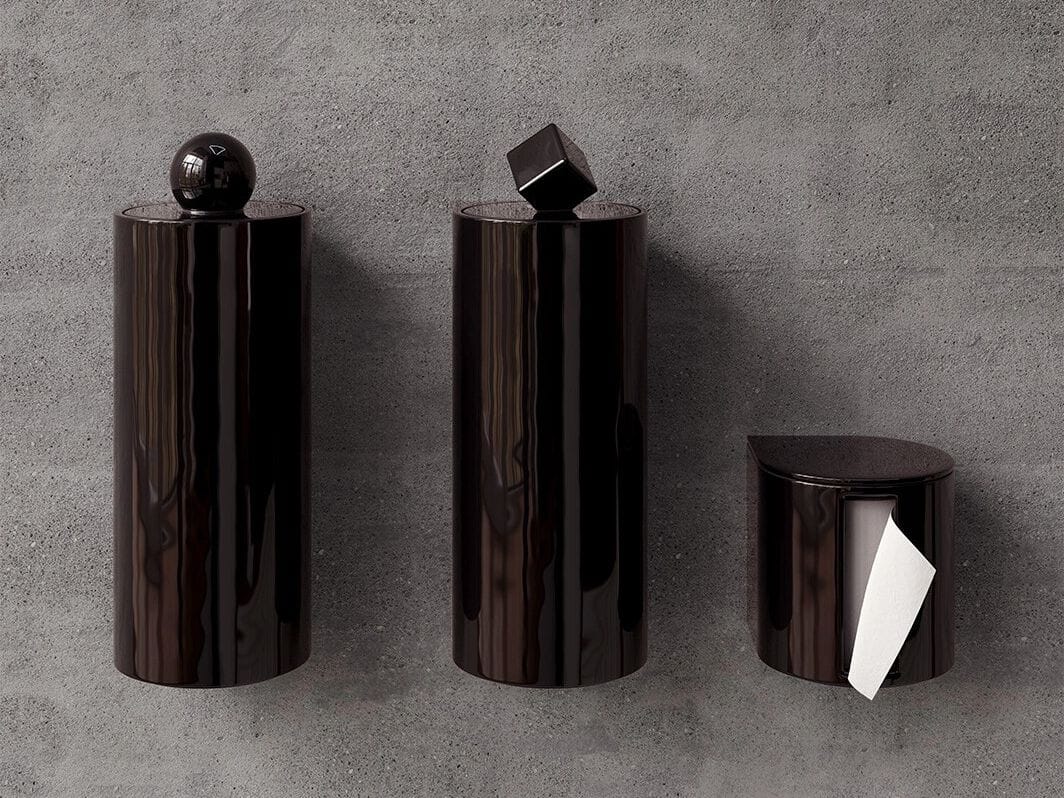 Держатель для туалетной бумаги, туалетная щетка и мусорное ведро Trone Trium ARCH-00014954