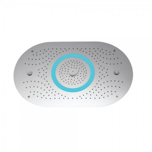 OSA-GLD-70023 Верхняя душевая лейка Rainjoy+ 704x434 мм Artize  Чистое золото