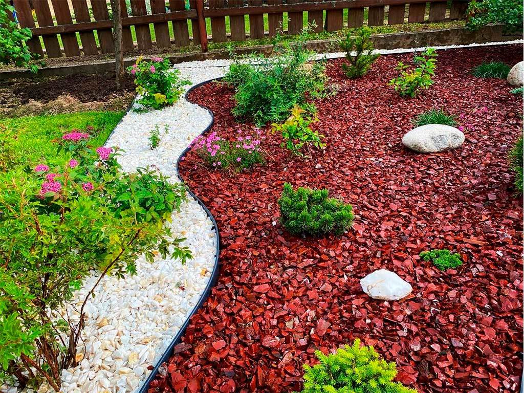 Пластиковый бордюр 78 мм, длина 1 м ГеоПластБорд GPBST-47 - Вид №15